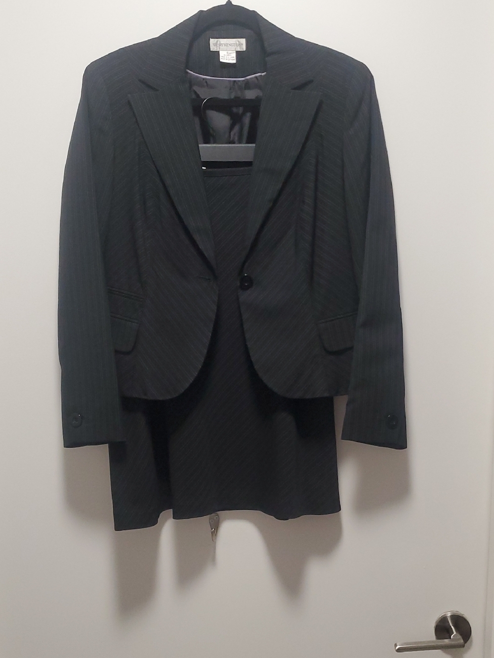 Worthington Pinstripe Women's Suit Jacket